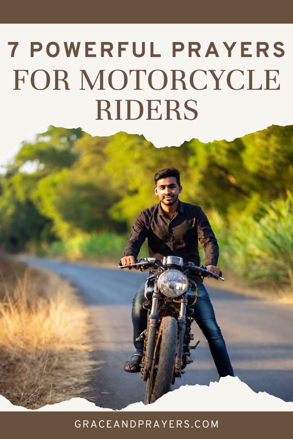 7 Powerful Prayers for Motorcycle Riders - Grace and Prayers