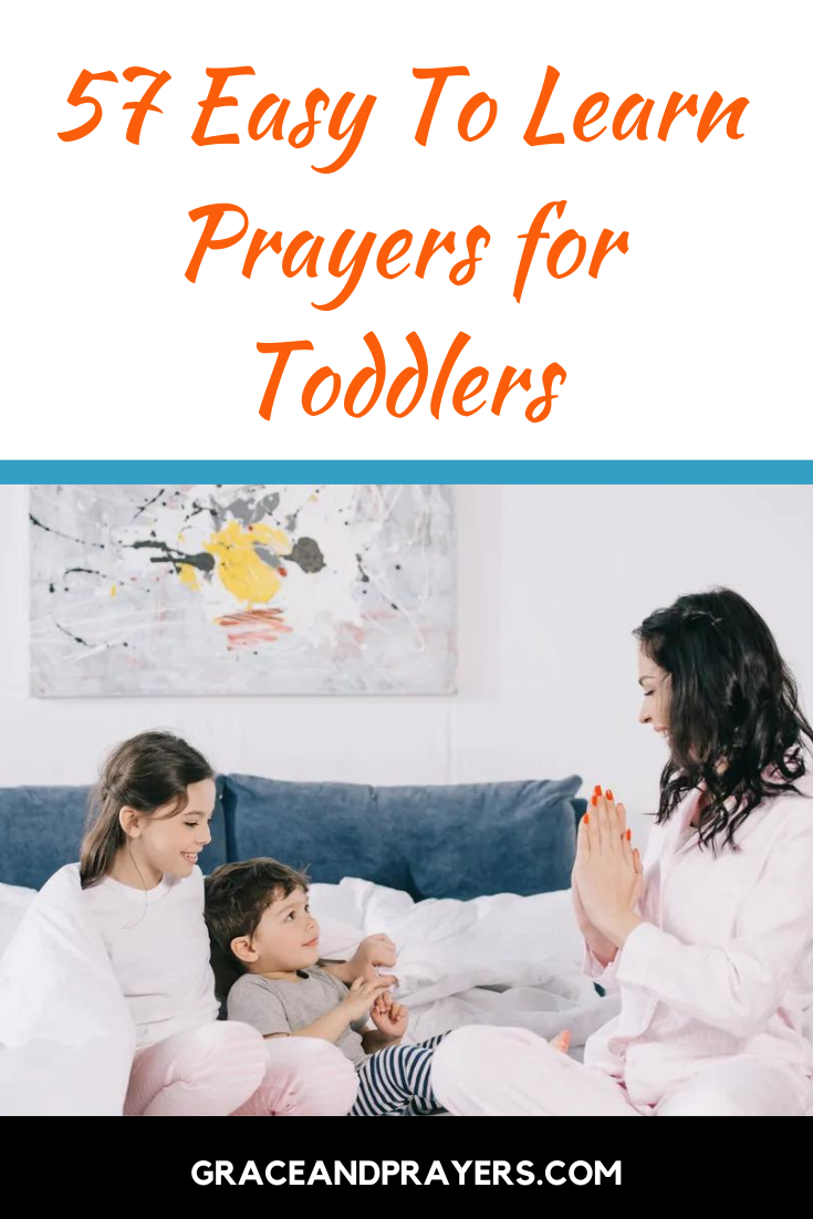 57 Easy To Learn Prayers for Toddlers Grace and Prayers