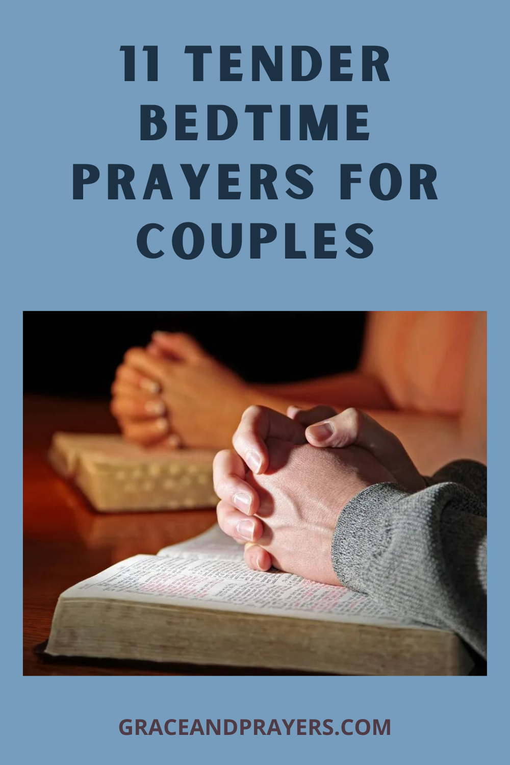 11 Tender Bedtime Prayers for Couples - Grace and Prayers