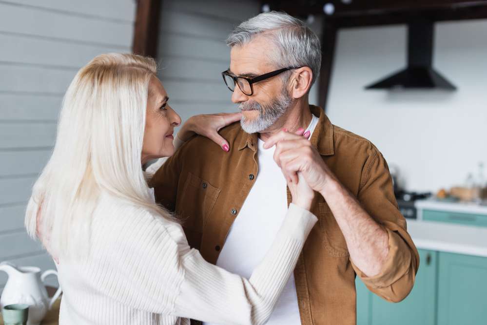 man praying a prayer for thanks for his wife