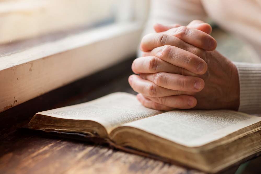 praying for a loved one in the hospital