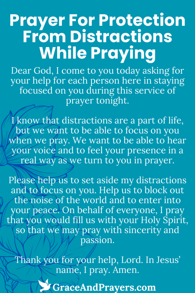 9 Useful Prayers For A Prayer Service - Grace and Prayers