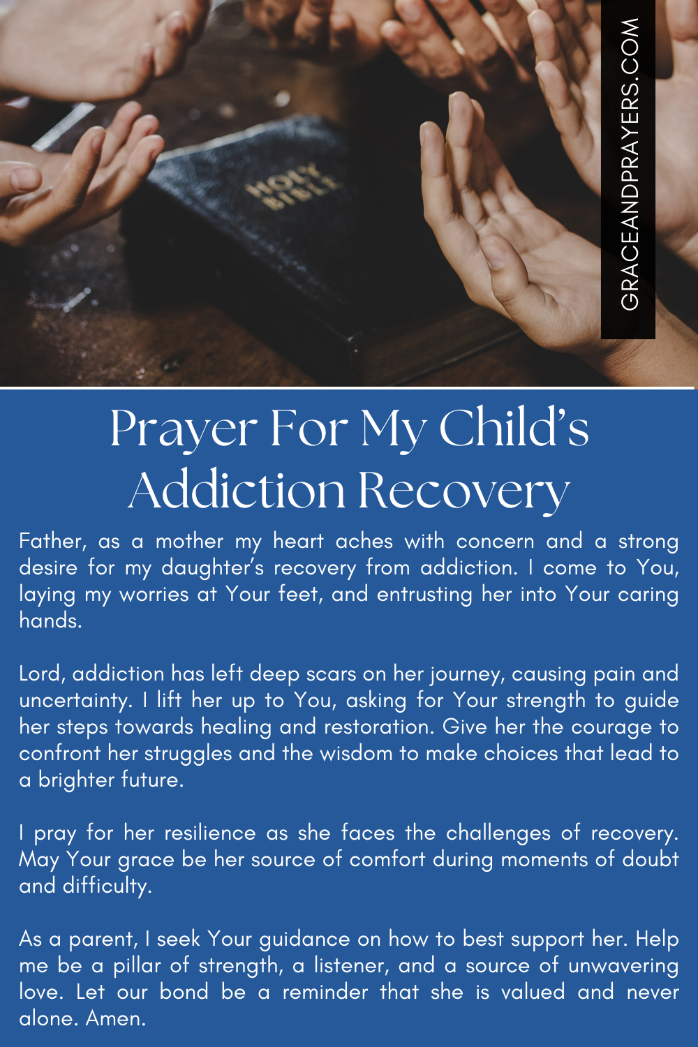 13 Tender Prayers For Addiction Recovery Grace and Prayers