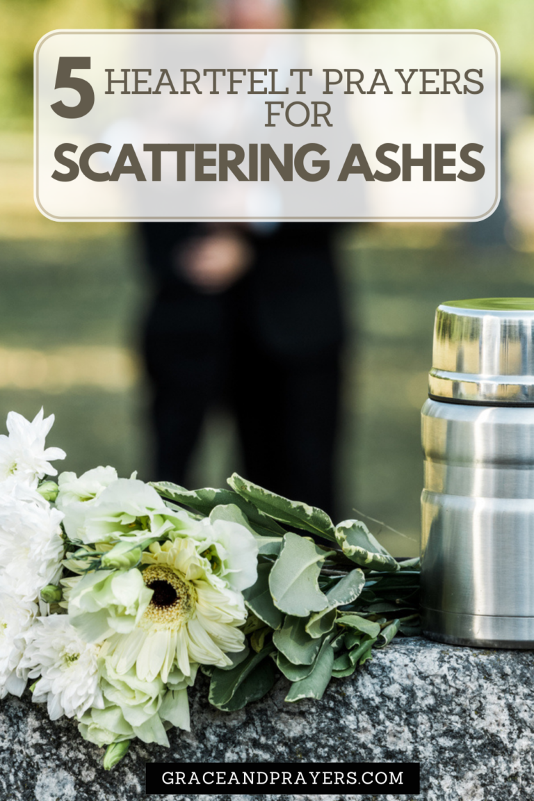 5 Heartfelt Prayers for Scattering Ashes - Grace and Prayers