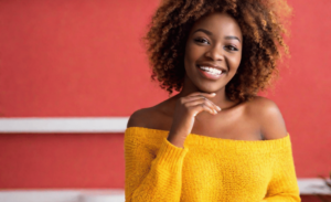 a positive woman