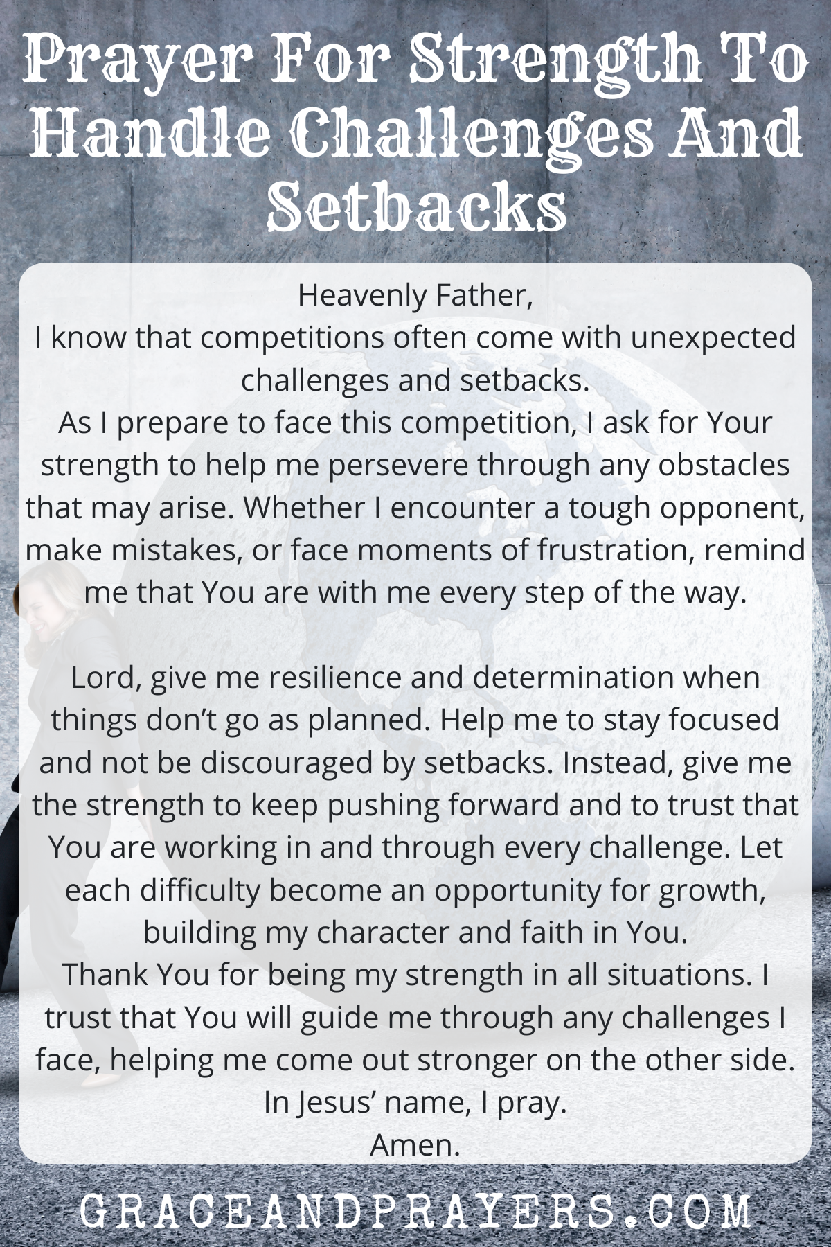 16 Empowering Prayers For Competition Grace And Prayers