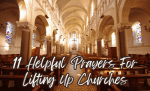 featured image for prayers for lifting up churches