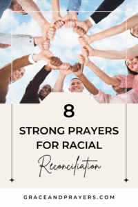 prayer pin for prayers for racial reconciliation