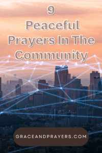 prayers in the community pin