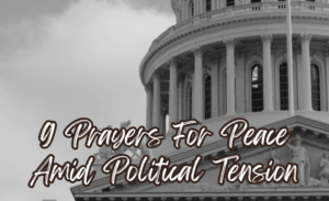 featured image for peace amid political tension