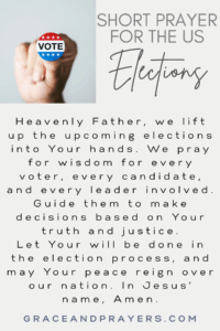 a brief pryer for the US elections