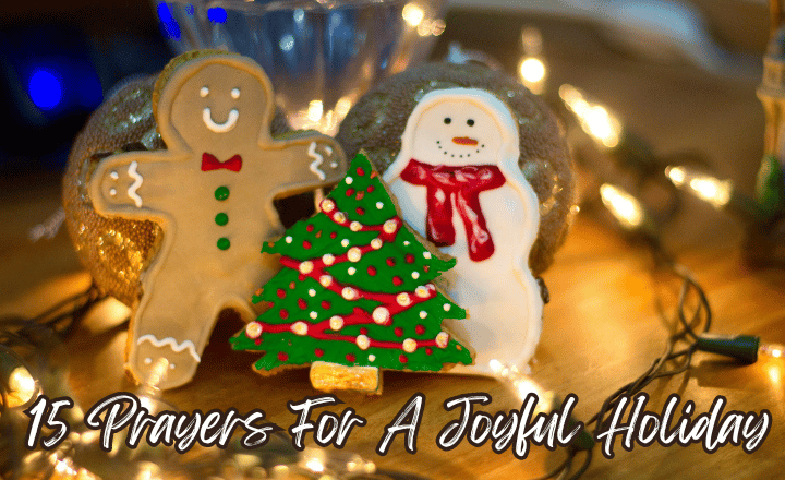 featured image for prayers for a joyful holiday