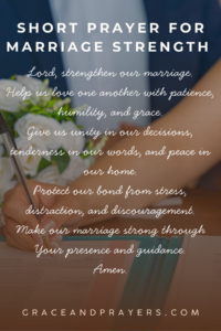 a brief prayer for marriage strength pin