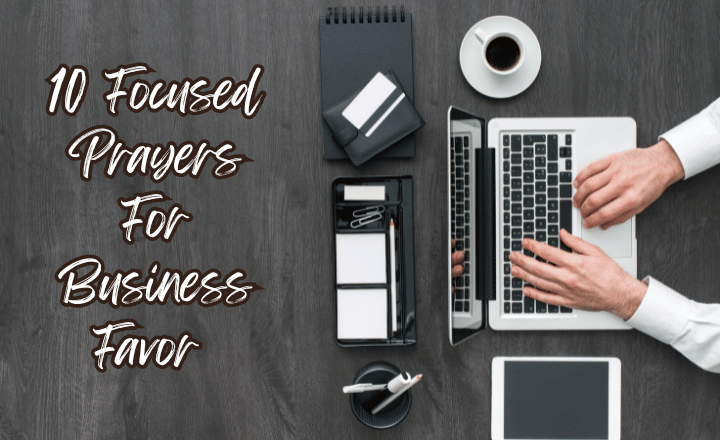 featured image for prayers for business favor